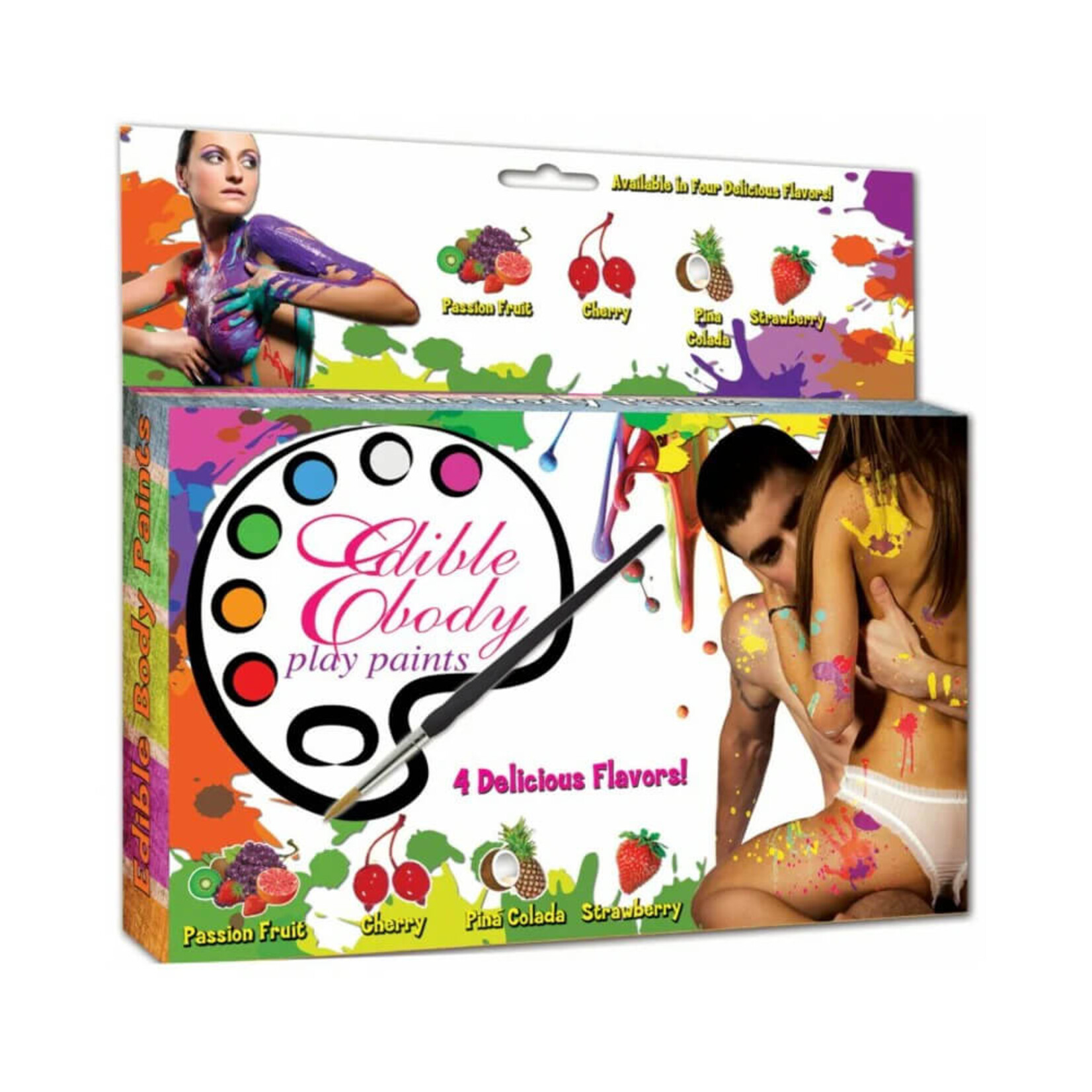Edible Body Play Paints Kit