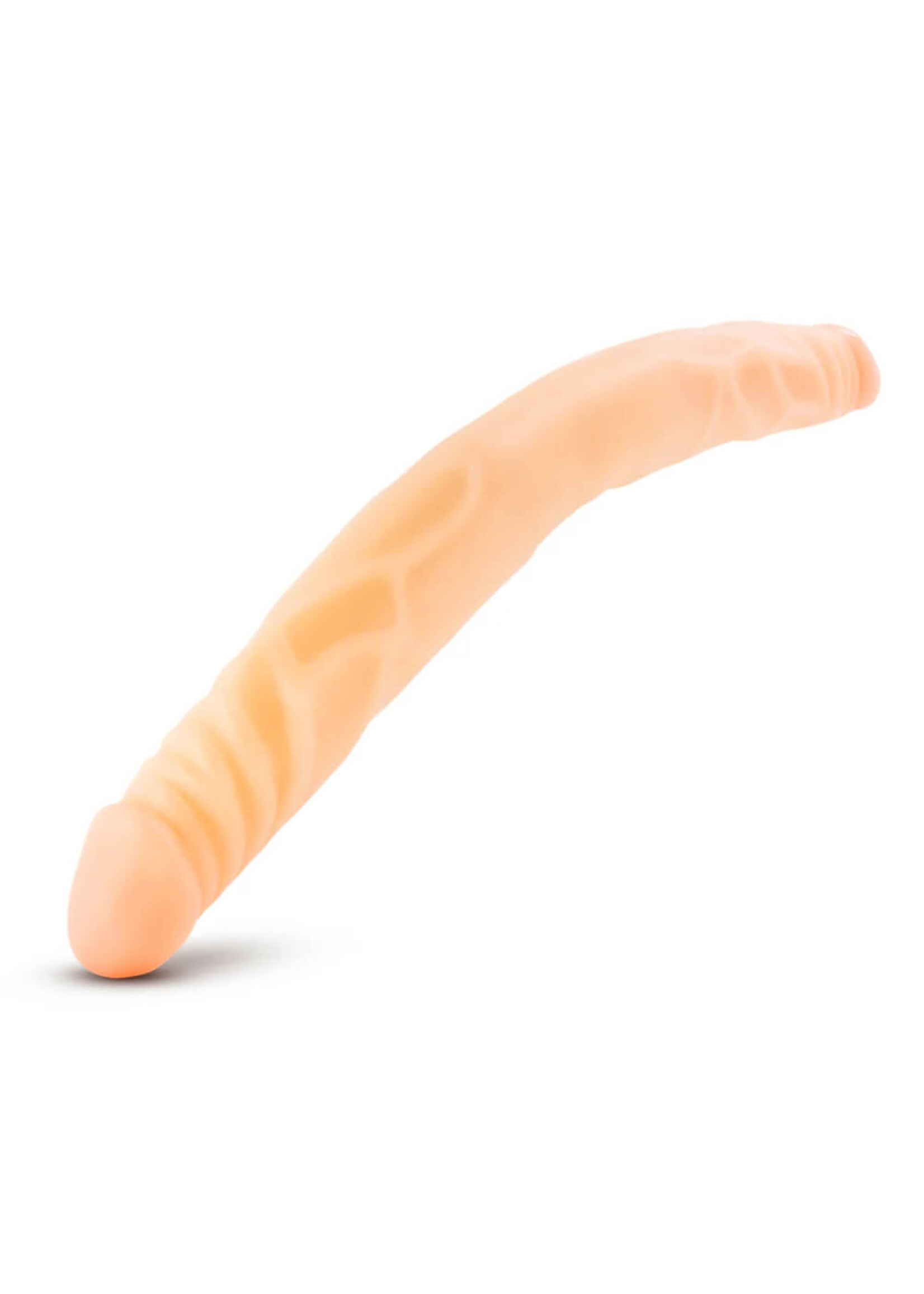 Blush B Yours - 14" Double Dildo - Beige