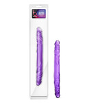 Blush B Yours - 14" Double Dildo Purple