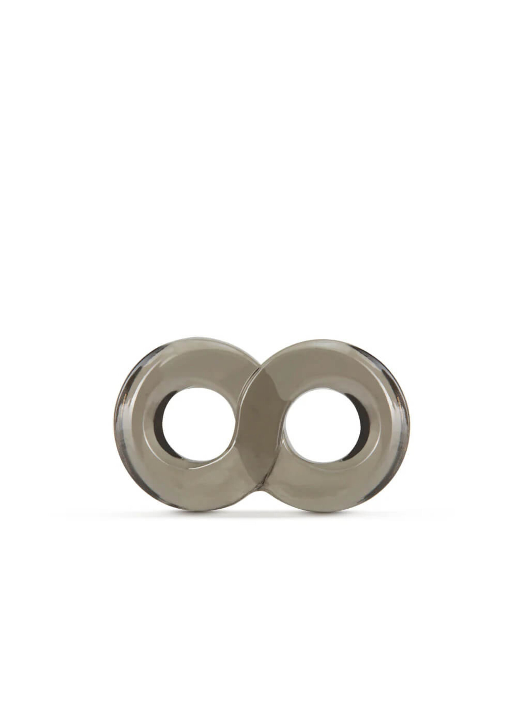 Blush Stay Hard - Cock Ring and Ball Strap - Black