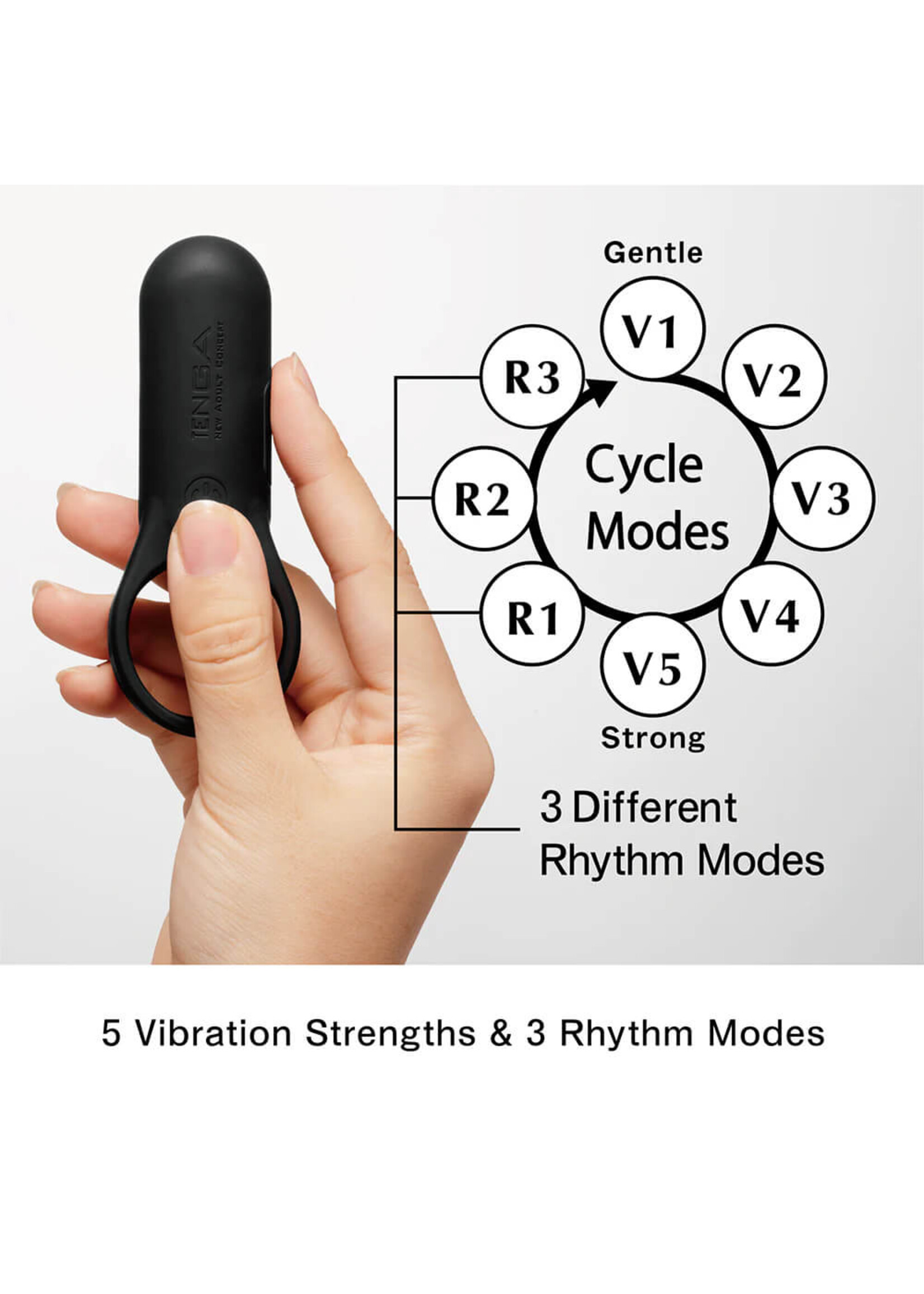 Tenga Tenga SVR+ Black