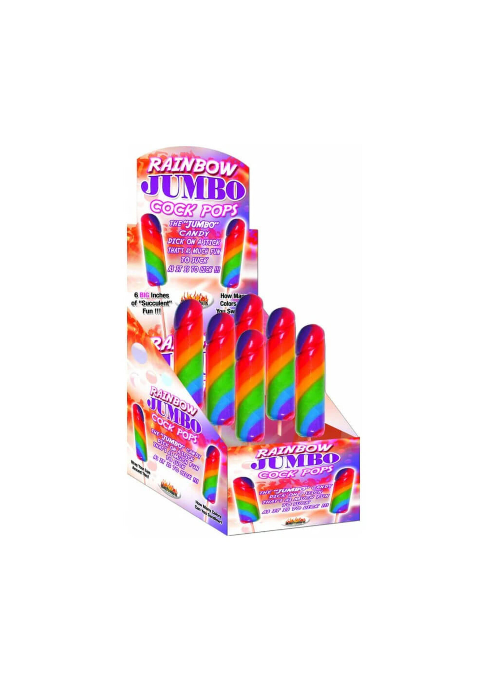 Jumbo Rainbow Cock Pop