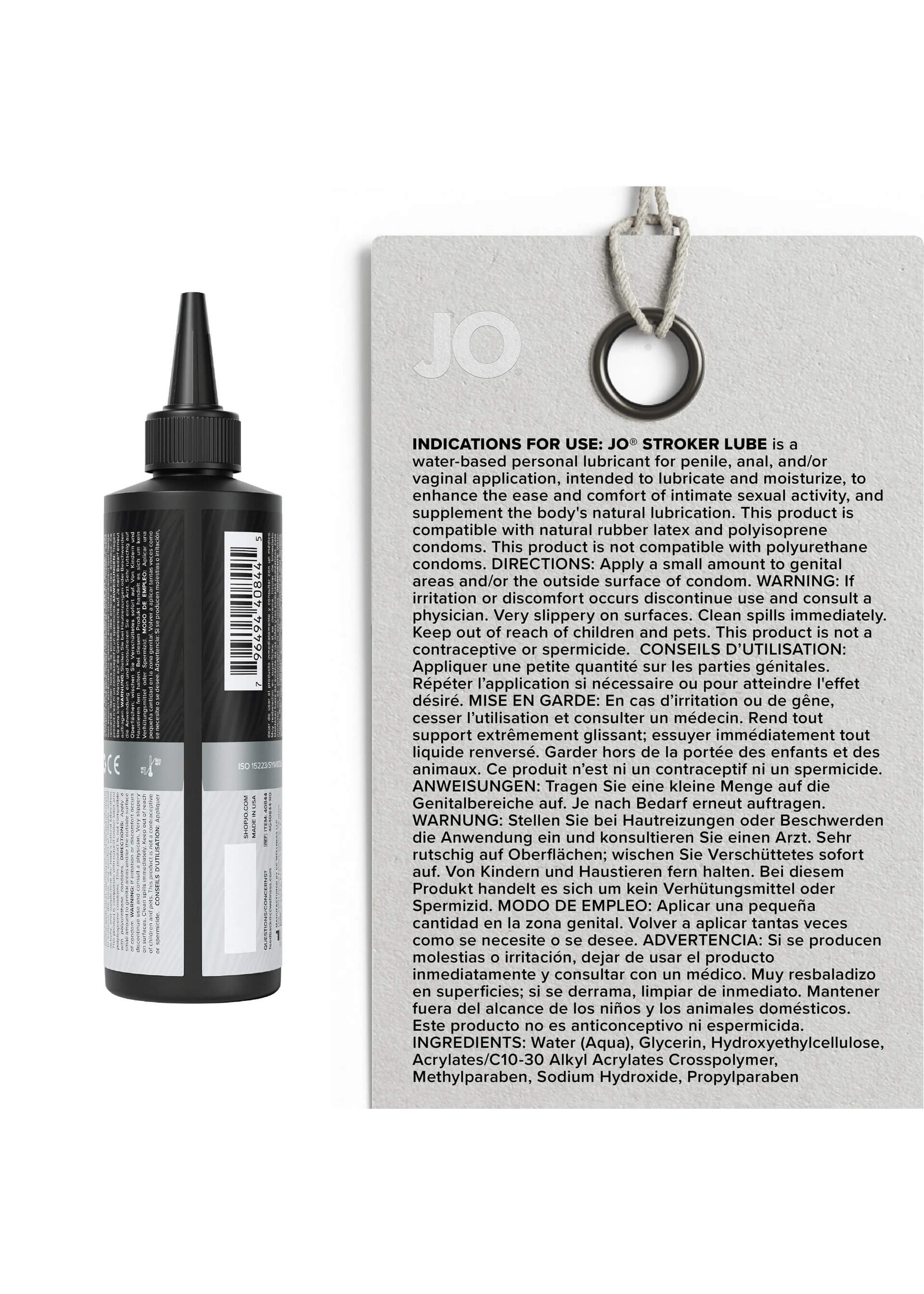 System JO JO Stroker Lube 8 oz