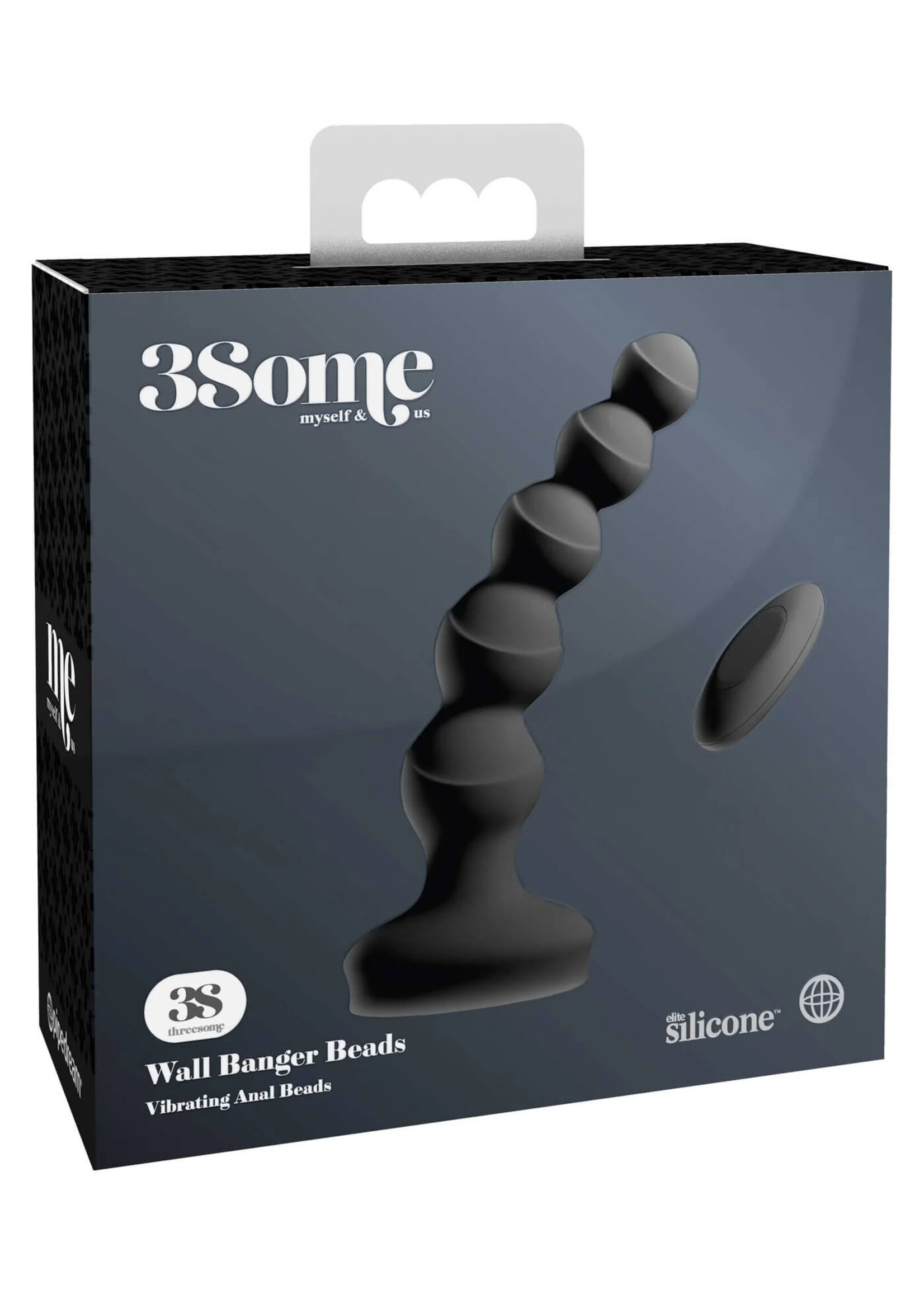 3Some 3Some Wall Banger Beads - Black