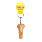 Super Fun Penis Whistle Key Chain