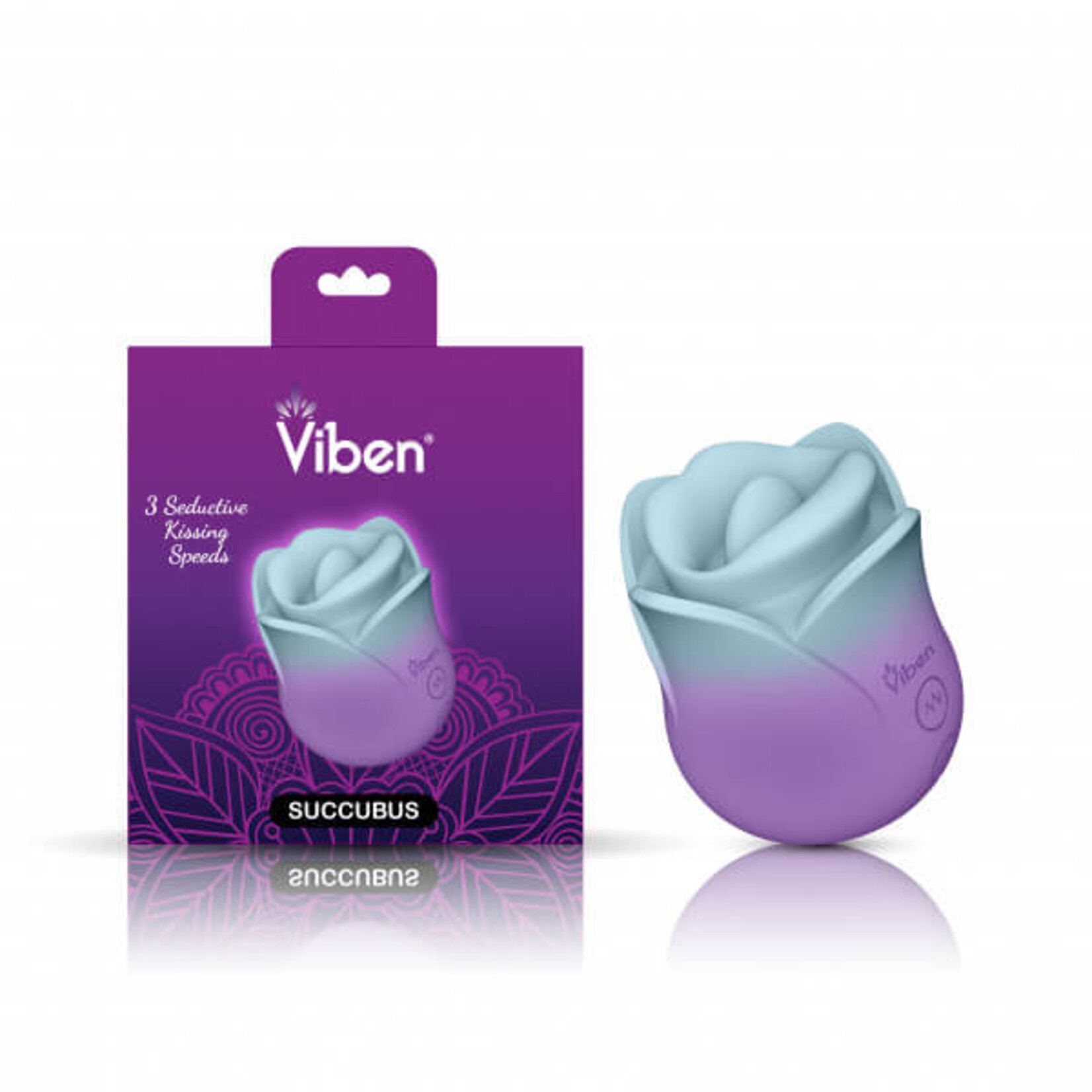 Viben Succubus Vibrating Kissing Rose - Pixie Dust