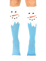 Leg Avenue Snow Man Knee High Socks