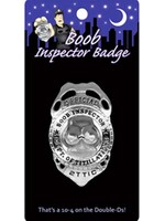 Boob Inspector Badge