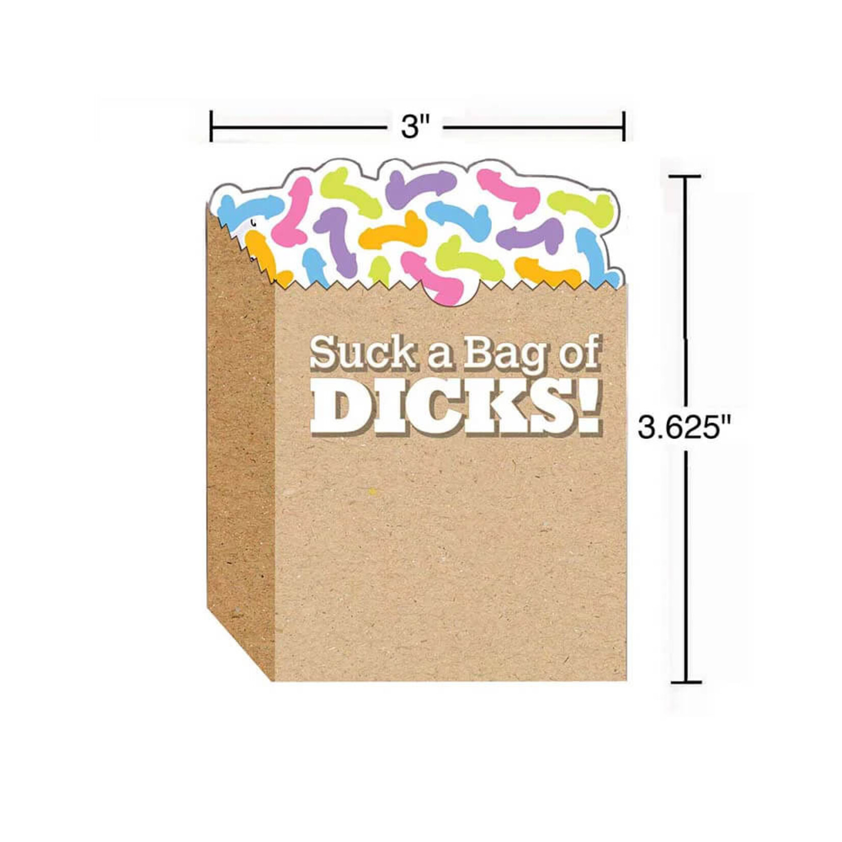Suck A Bag of Dicks Sticky Notes - 100 Notes Per Pad