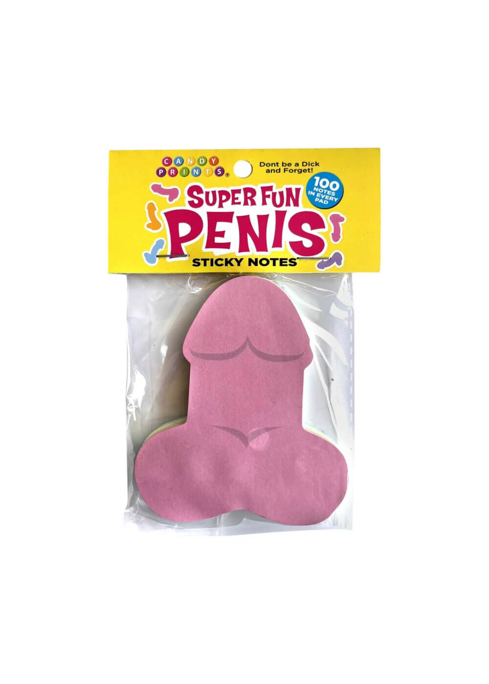 Super Fun Penis Sticky Notes - 100 Notes Per Pad