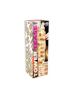Tower Tease Naughty Sex Game w/Assorted Wooden Blocks/Sayings