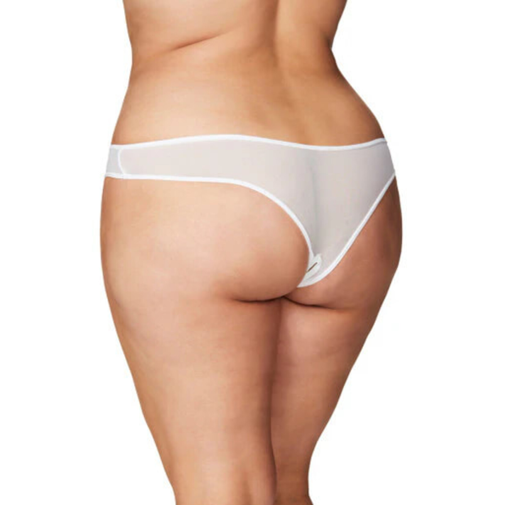 Oh La La Paradise Crotchless Panty w/ Pearls Plus