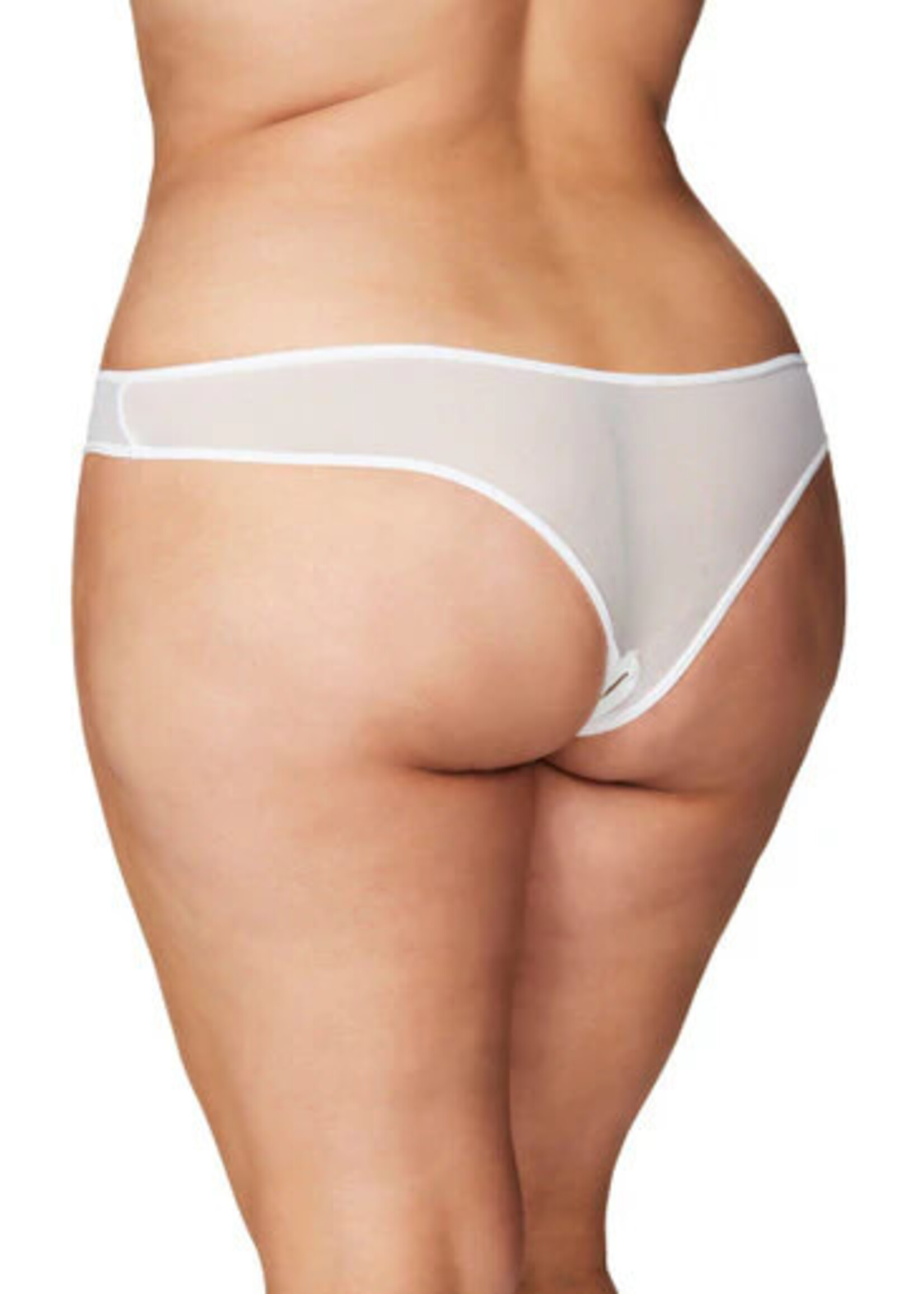 Oh La La Paradise Crotchless Panty w/ Pearls Plus