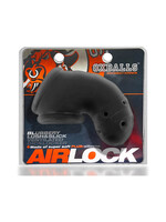 Oxballs OxBalls Airlock Air-Lite Vented Chastity - Black Ice