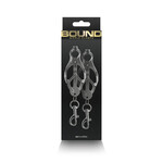 Bound Bound - Nipple Clamps - C3 - Gunmetal