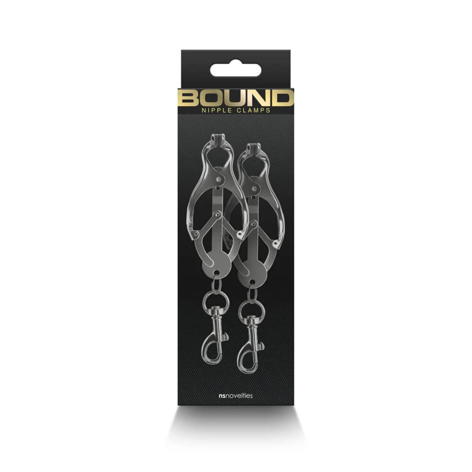 Bound Bound - Nipple Clamps - C3 - Gunmetal