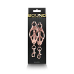Bound Bound - Nipple Clamps - C3 - Rose Gold