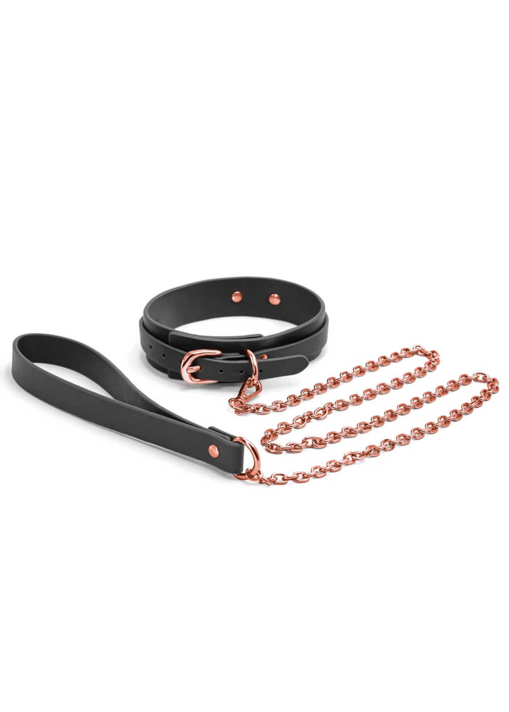 Bondage Couture Bondage Couture - Collar and Leash - Black