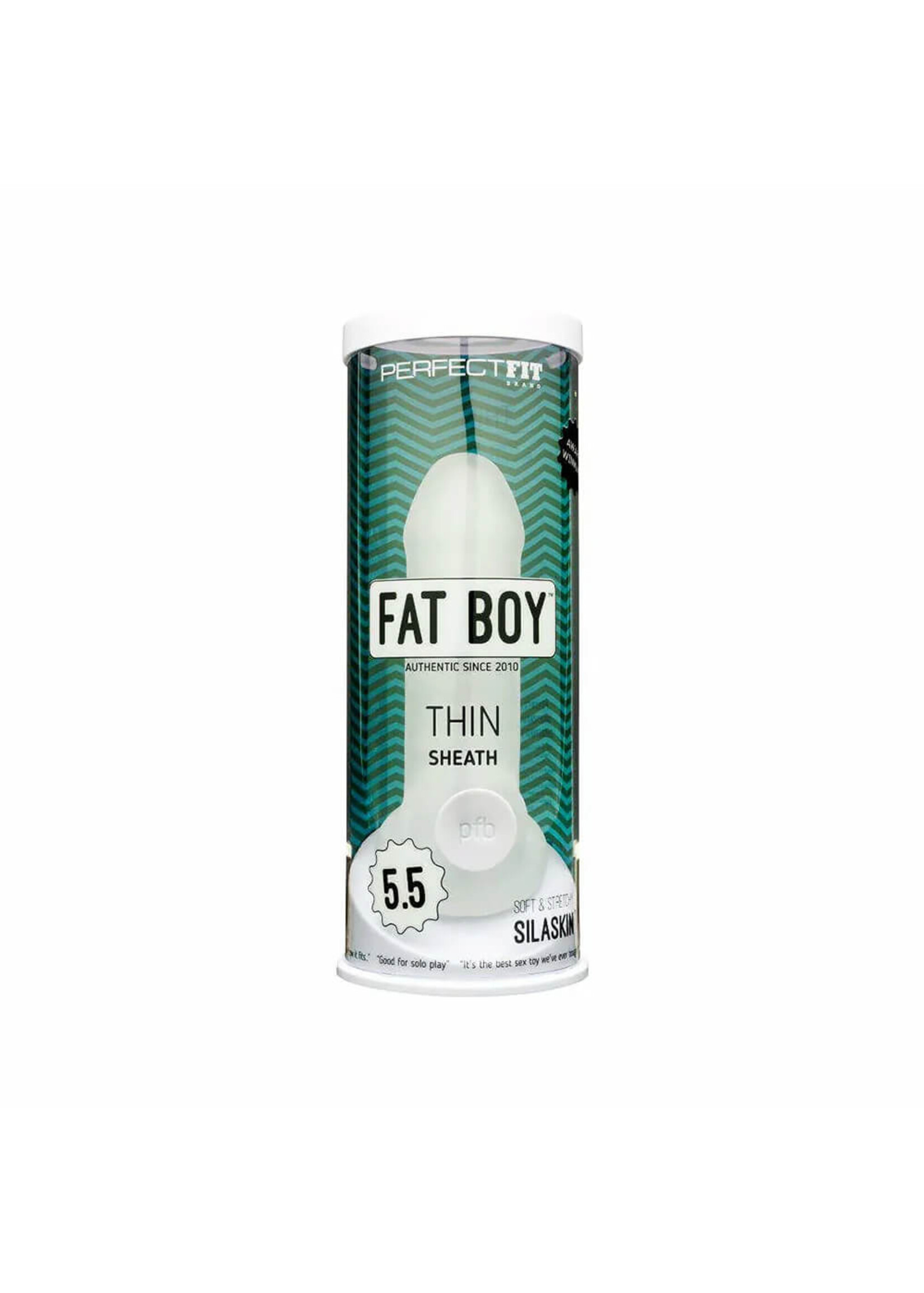 Fat Boy Fat Boy Thin 5.5 in. Extender Sheath - Clear