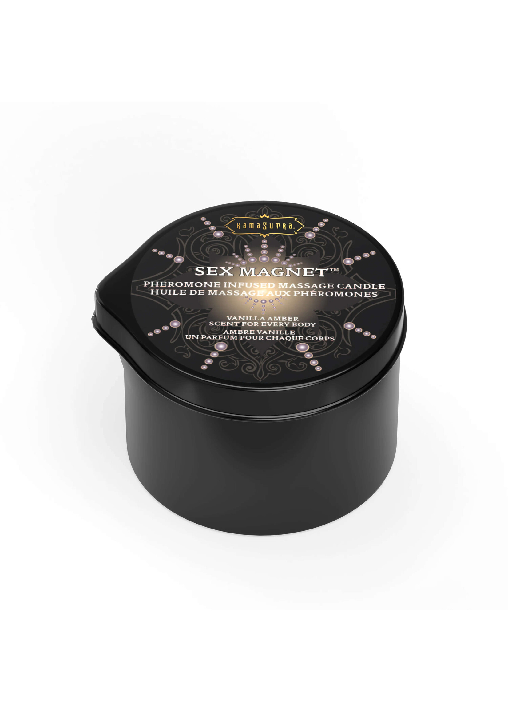 Kama Sutra Sex Magnet Vanilla Amber Pour Candle 2 oz.