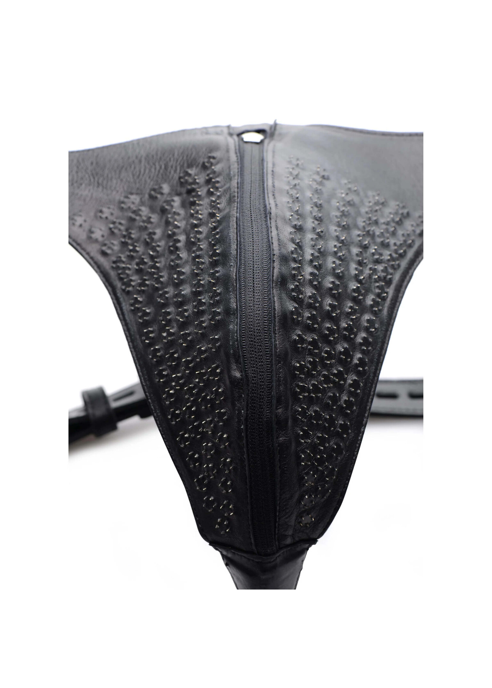 Spiked Leather Confinement Jockstrap