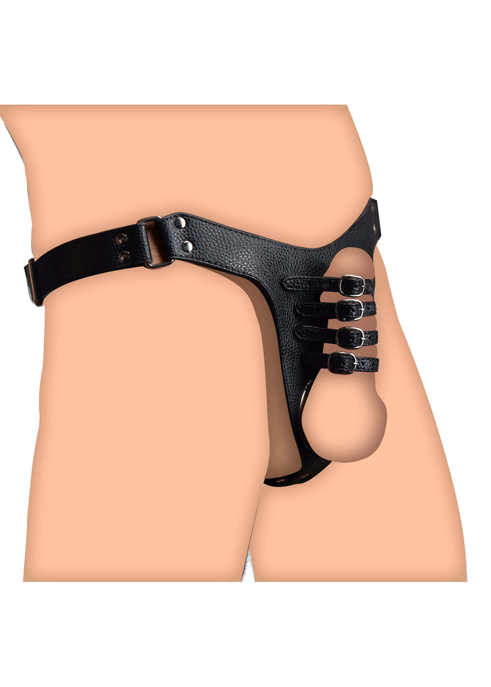 Male Chastity Harness
