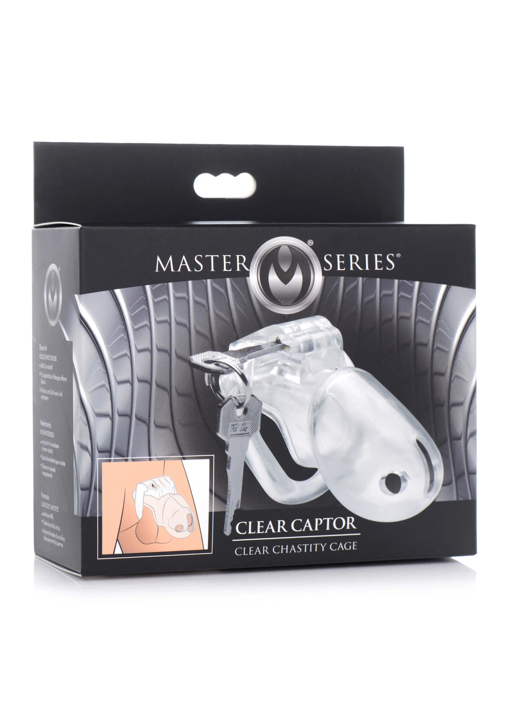 Clear Captor Chastity Cage