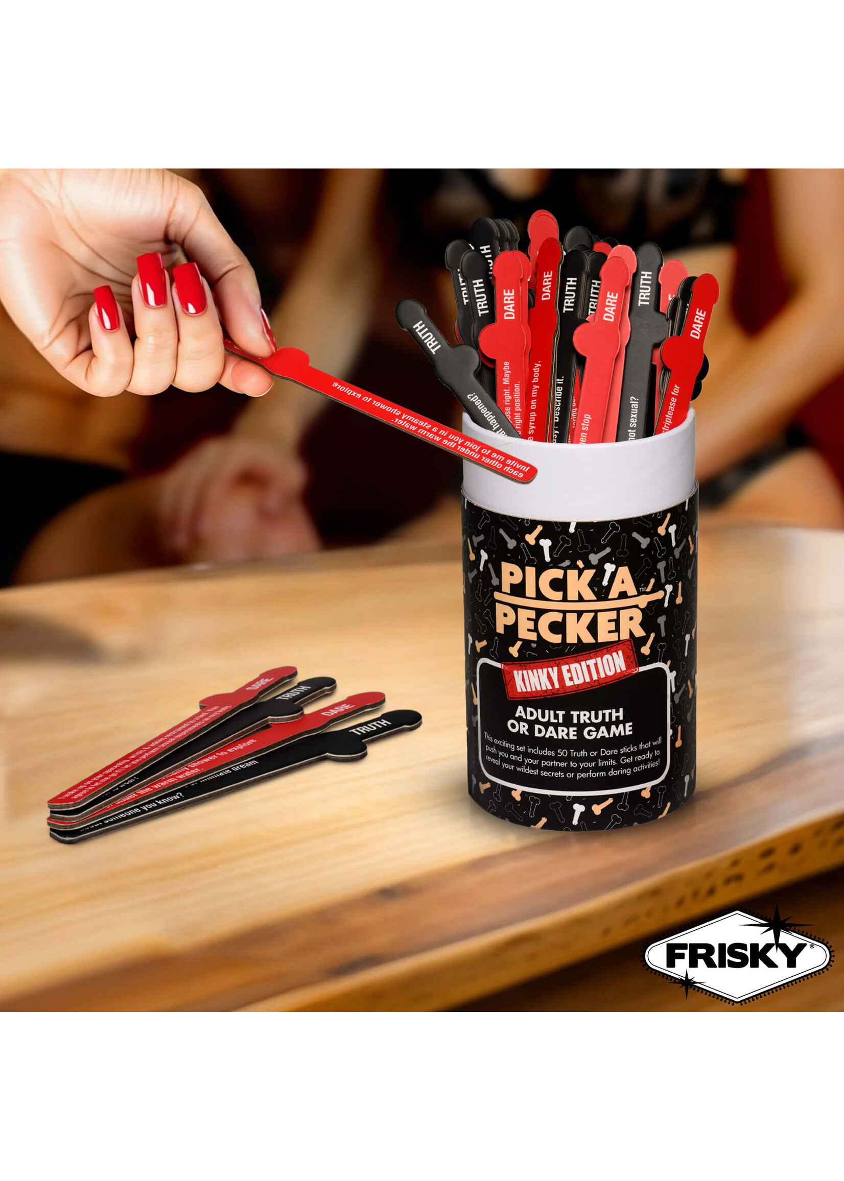 Frisky Pick A Pecker Adult Truth or Dare Kinky Edition