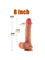 Mature Pro 8" Dual Density Dildo
