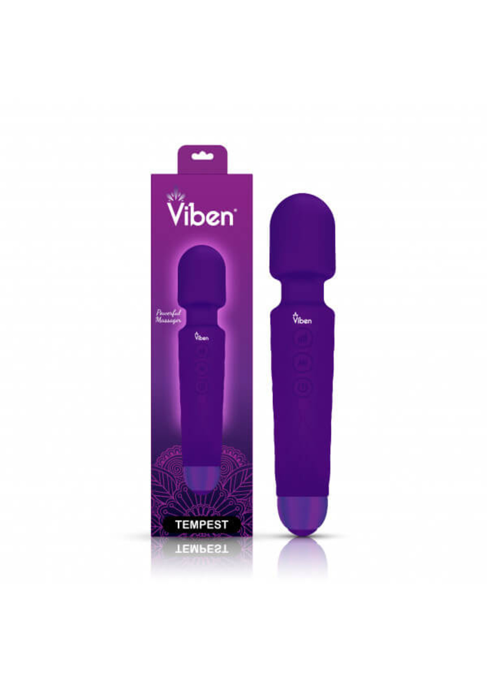 Viben Tempest Wand Massager - Violet