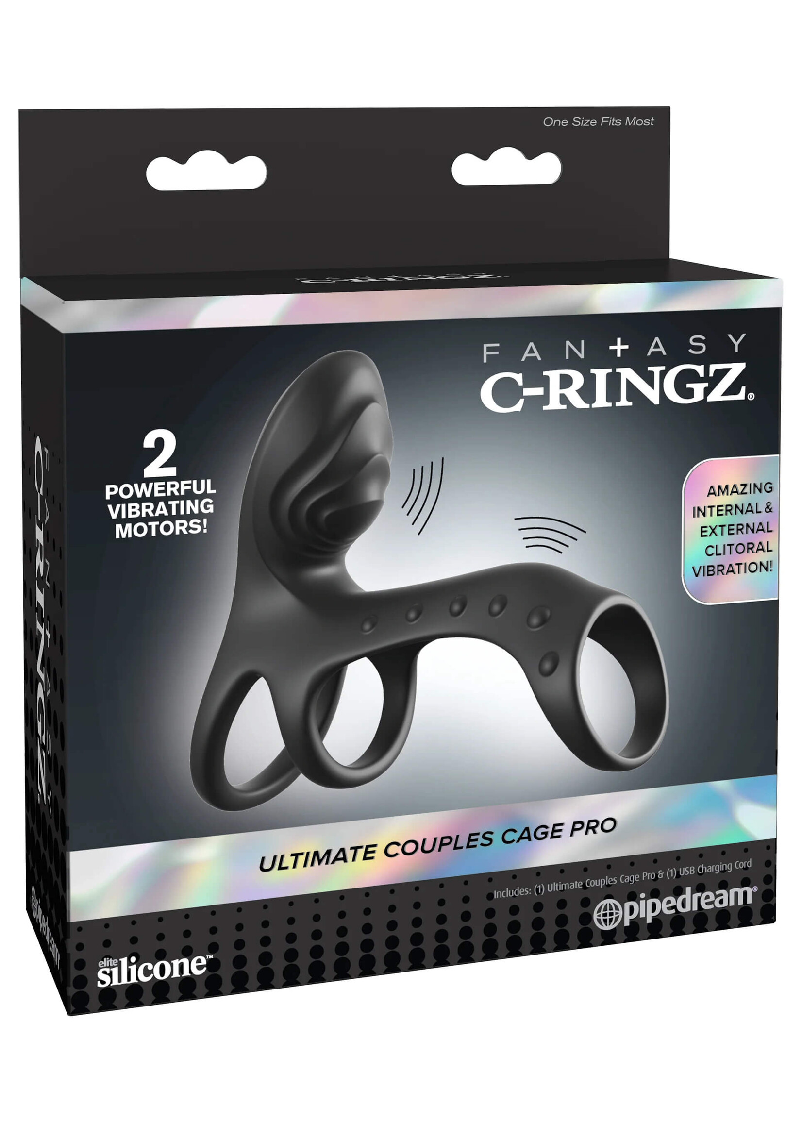 Fantasy C-Ringz Ultimate Couples Cage Pro