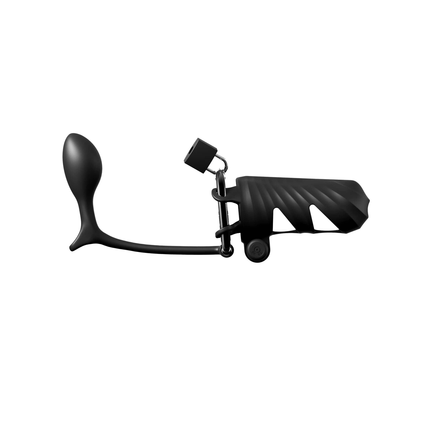 Fantasy C-Ringz Remote-Controlled Vibrating Cock Blocker with Ass-Gasm Plug