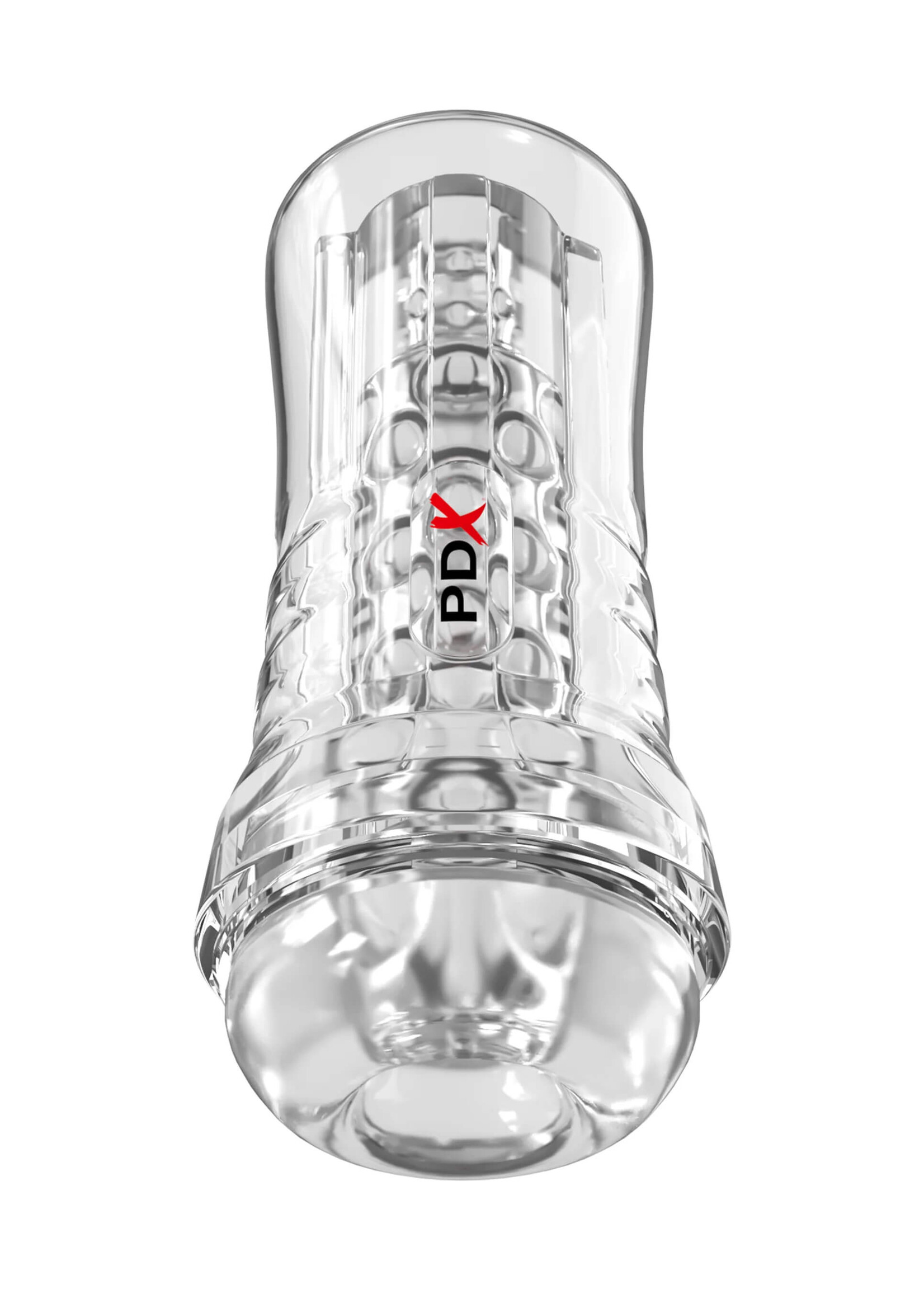 PDX Elite ViewTube Plus See-Thru EZ-Grip Stroker