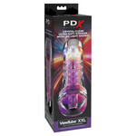 PDX Elite ViewTube XXL See-Thru EZ-Grip LED Stroker