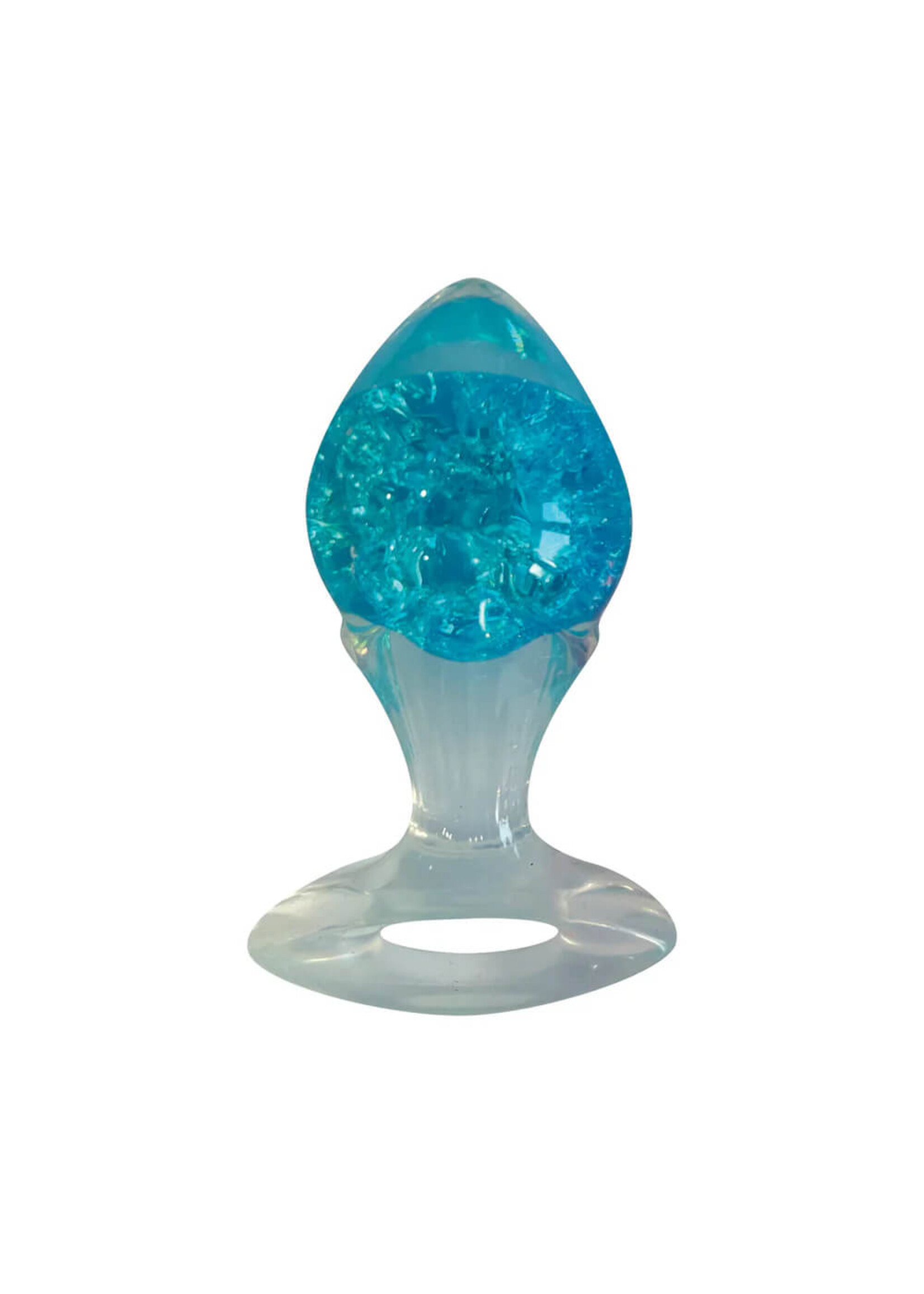 Cotton Candy Joy Gems Sapphire Silicone Plug