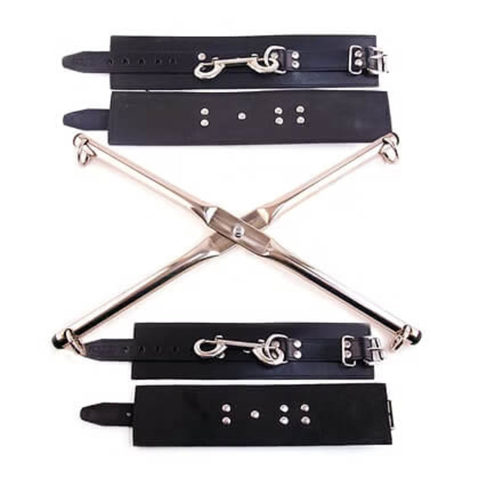 Rouge Rouge Group Rod Hog-Tie With Leather Wrist and Ankle Cuffs