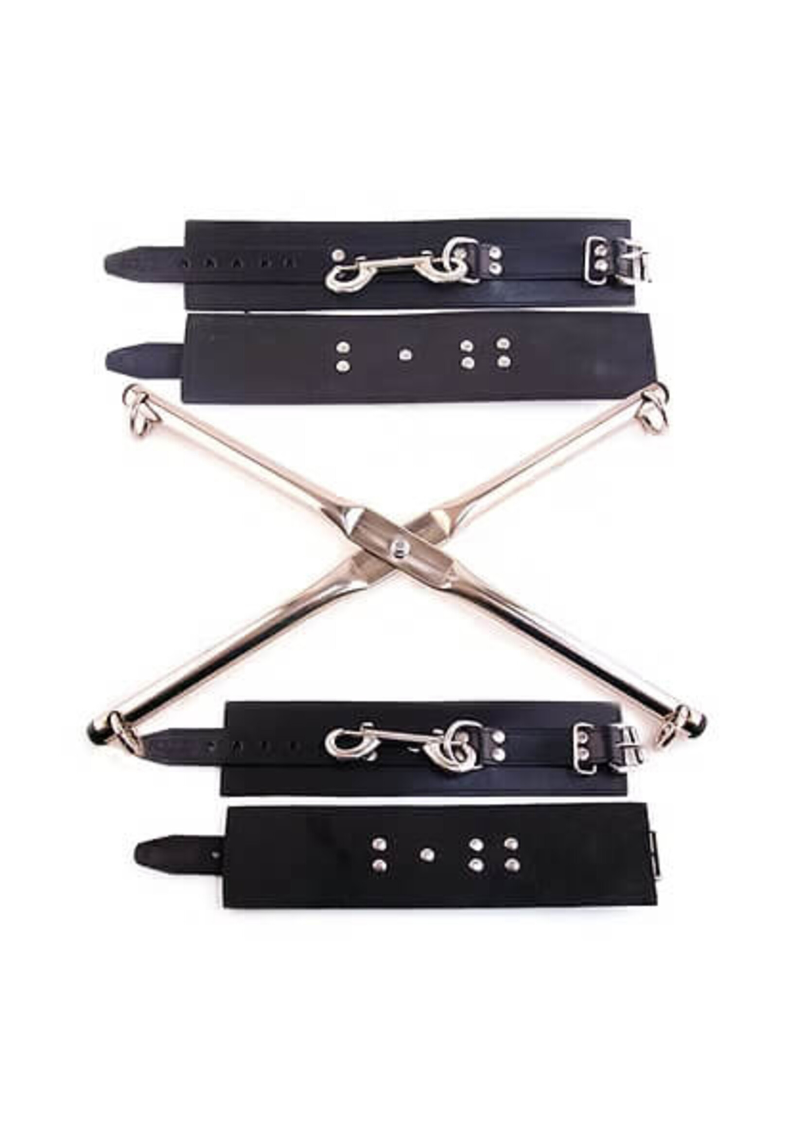 Rouge Rouge Group Rod Hog-Tie With Leather Wrist and Ankle Cuffs