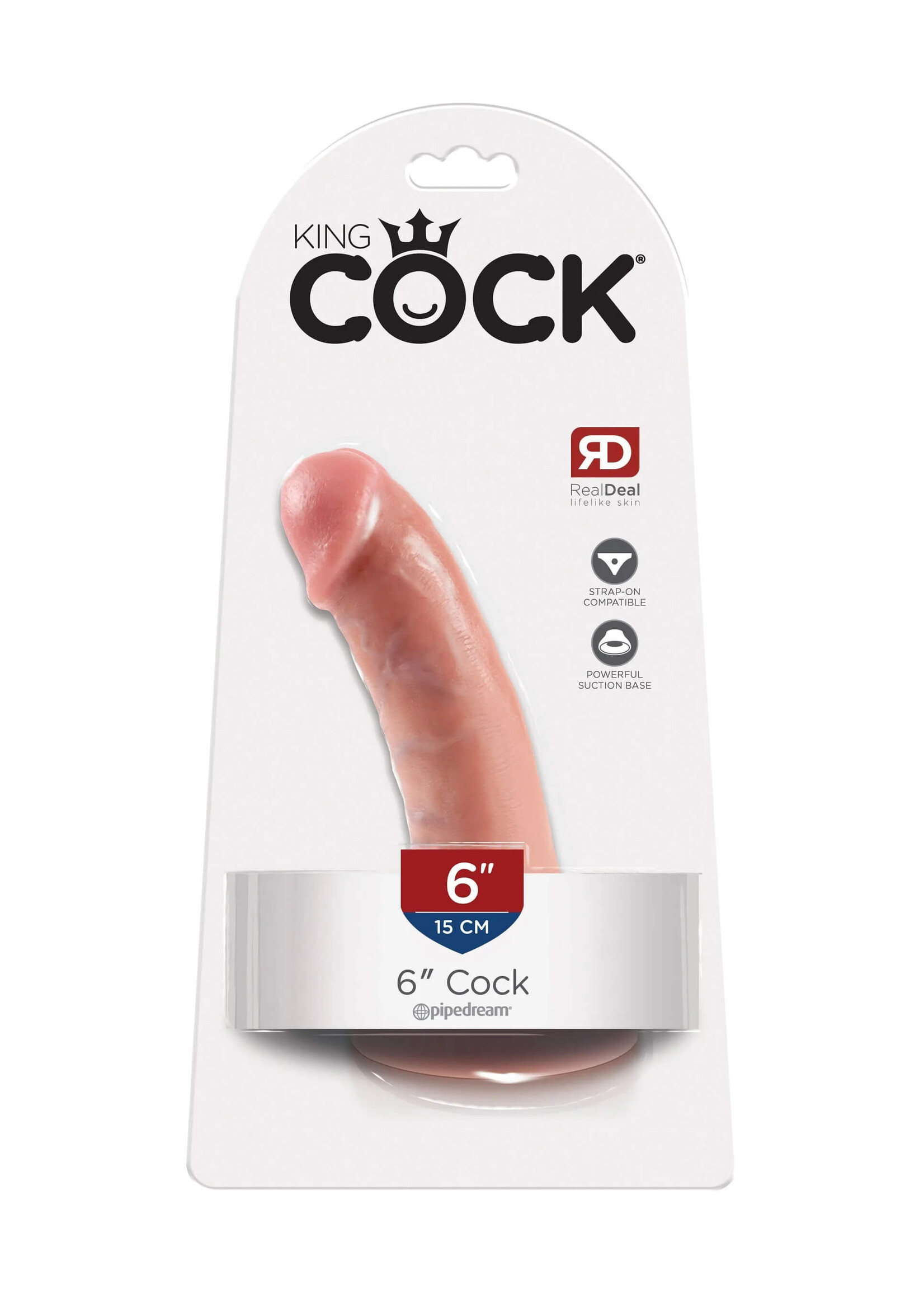 King Cock 6" Cock