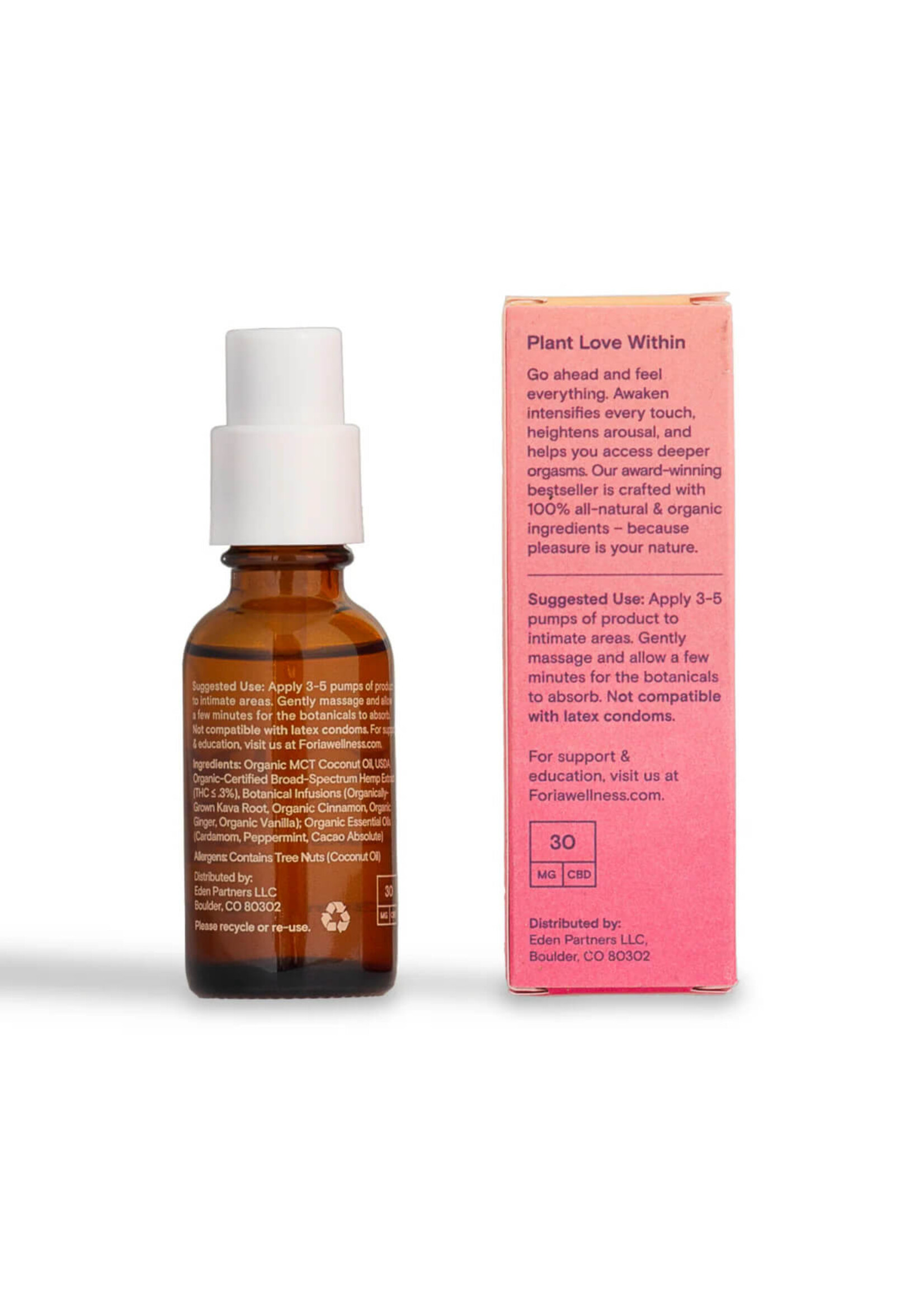Foria Awaken Arousal Oil with CBD