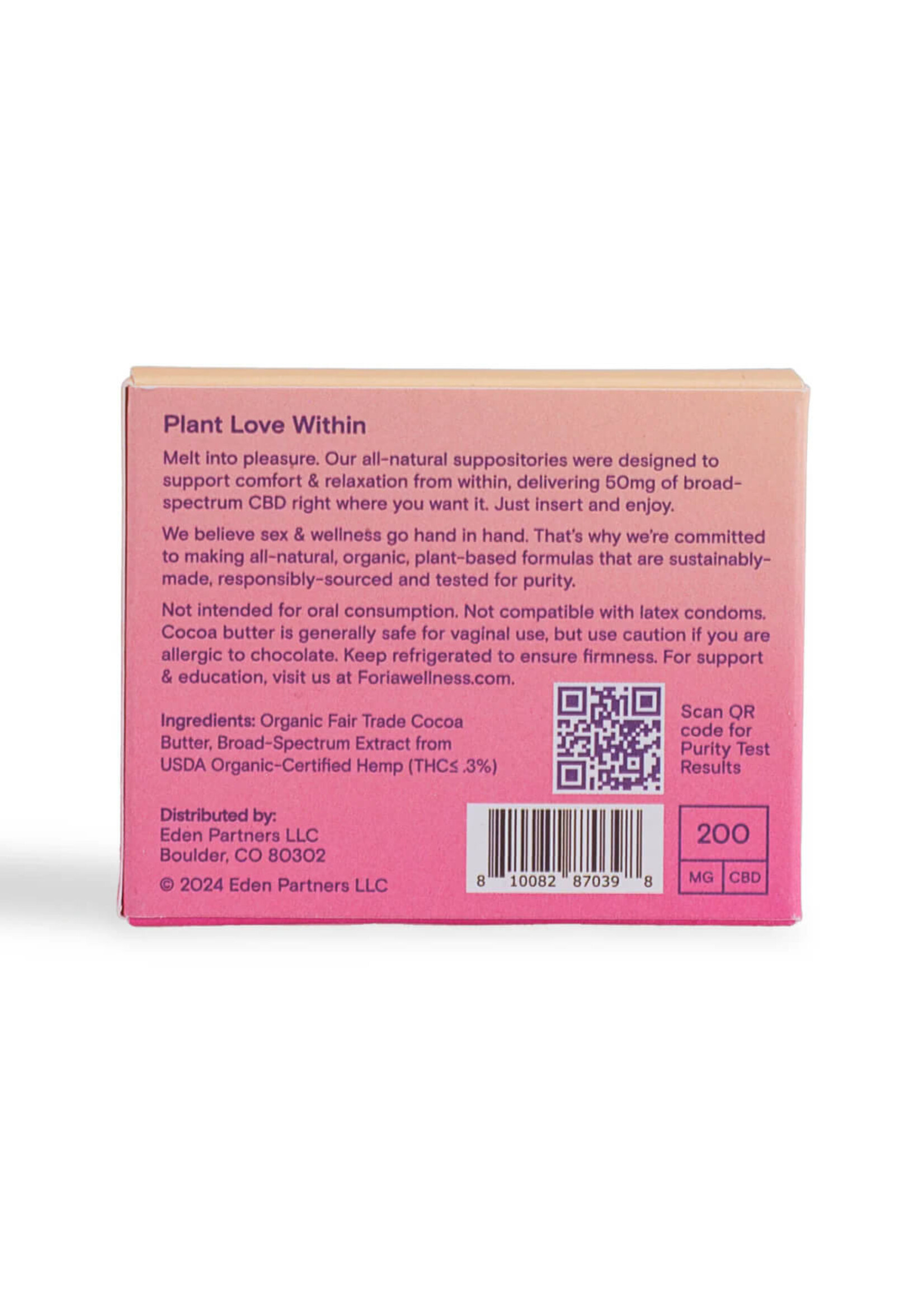 Foria Intimacy Melts with CBD