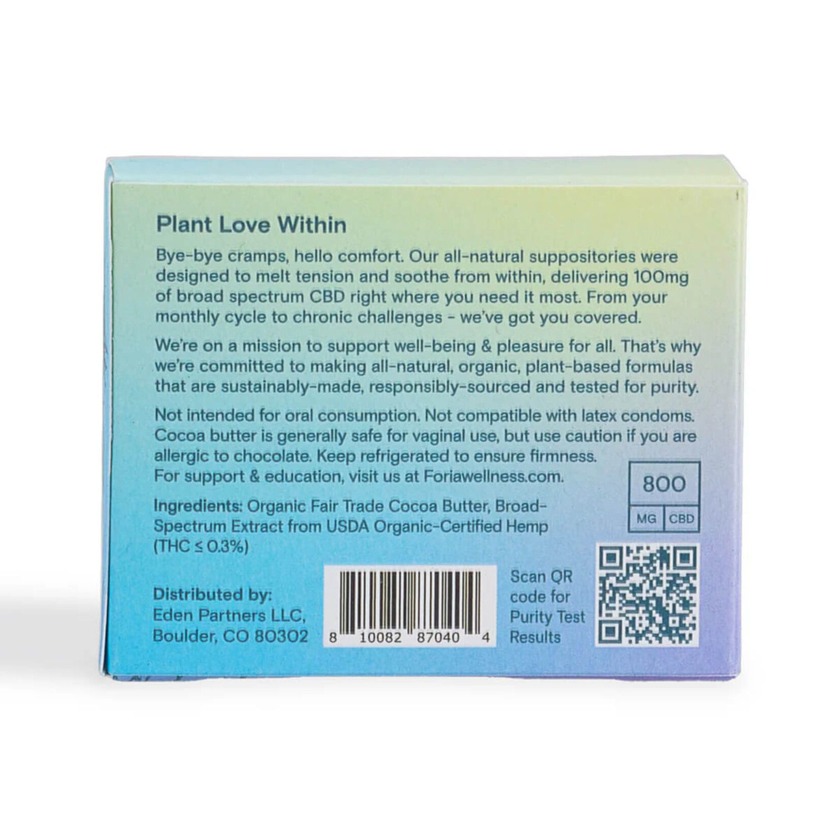 Foria Relief Melts with CBD