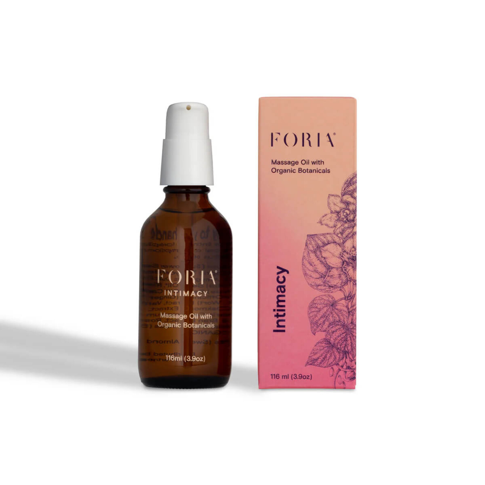 Foria Intimacy Massage Oil with Organic Botanicals