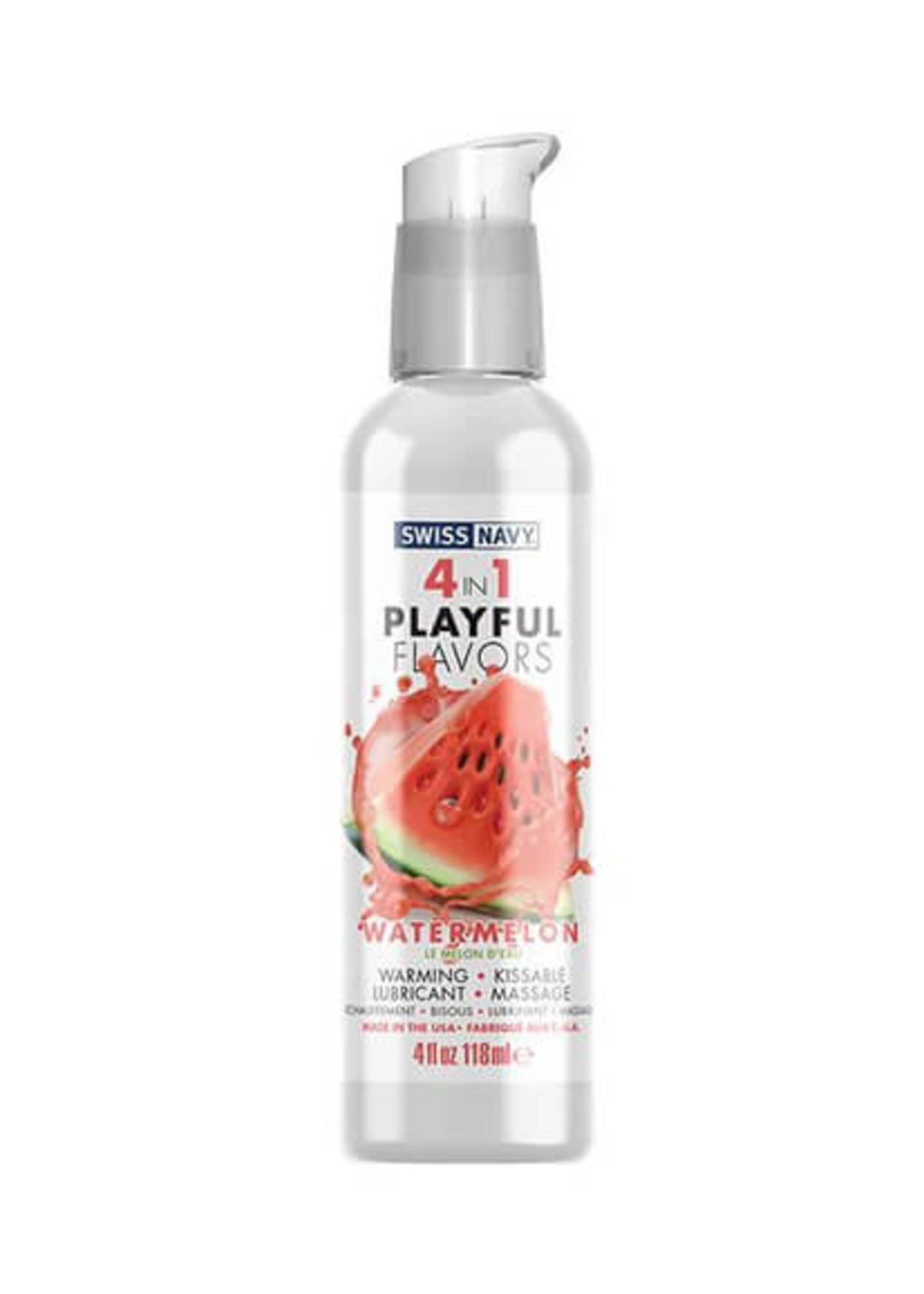 Swiss Navy Swiss Navy 4-in-1 Watermelon 4oz