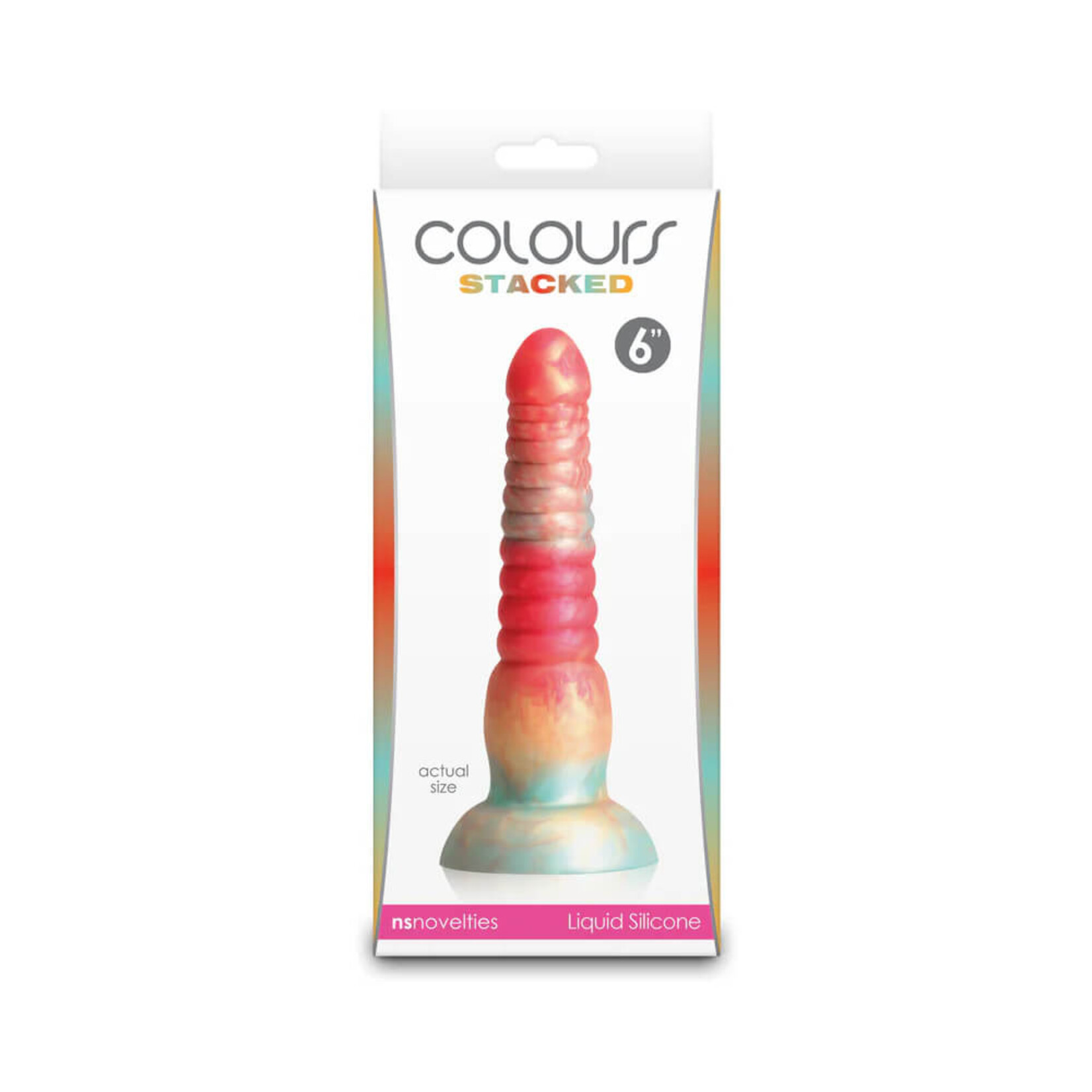 Colours Stacked Dildo