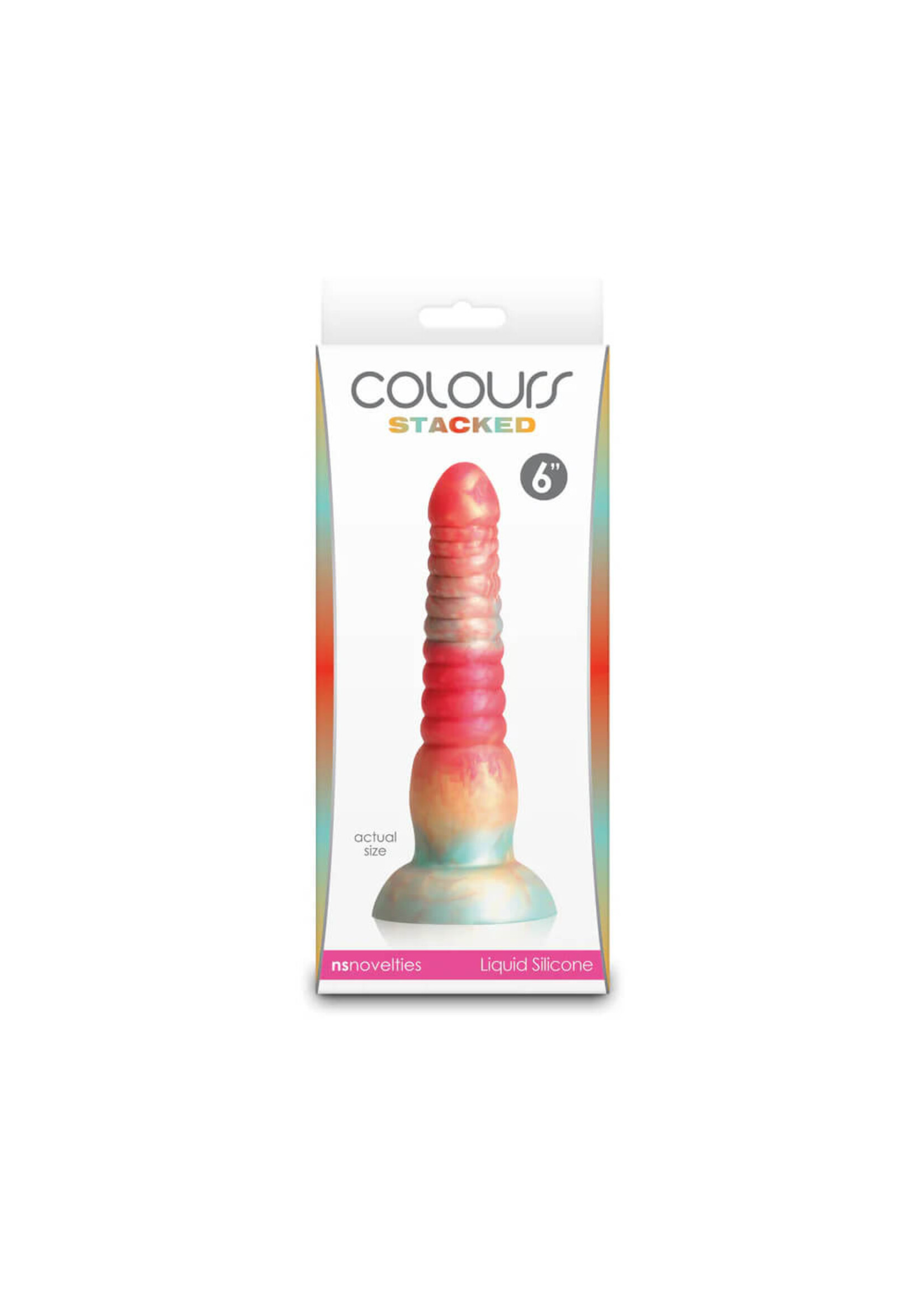 Colours Stacked Dildo