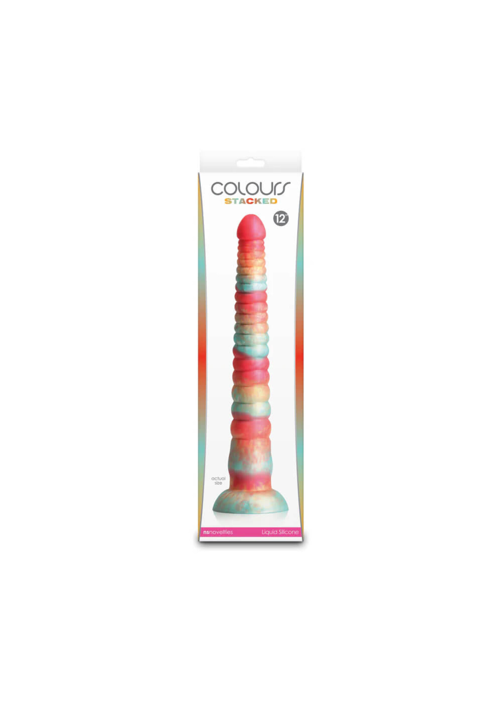 Colours Stacked Dildo