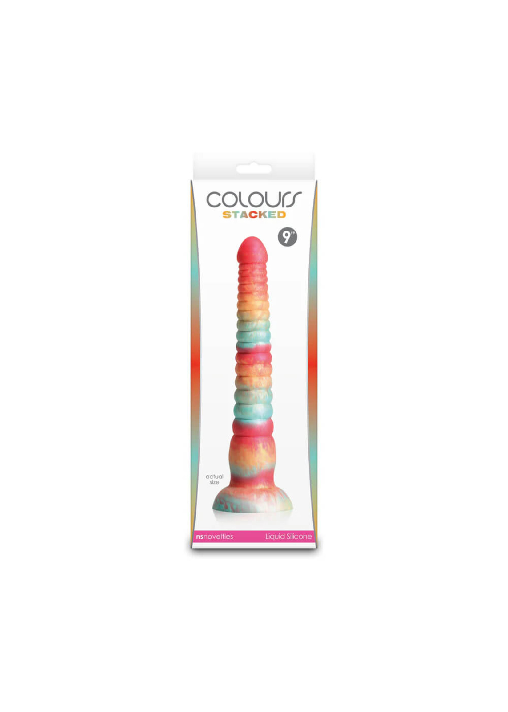 Colours Stacked Dildo