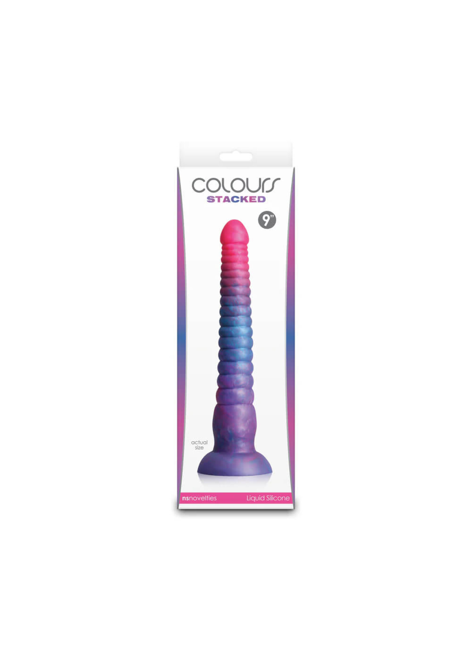 Colours Stacked Dildo