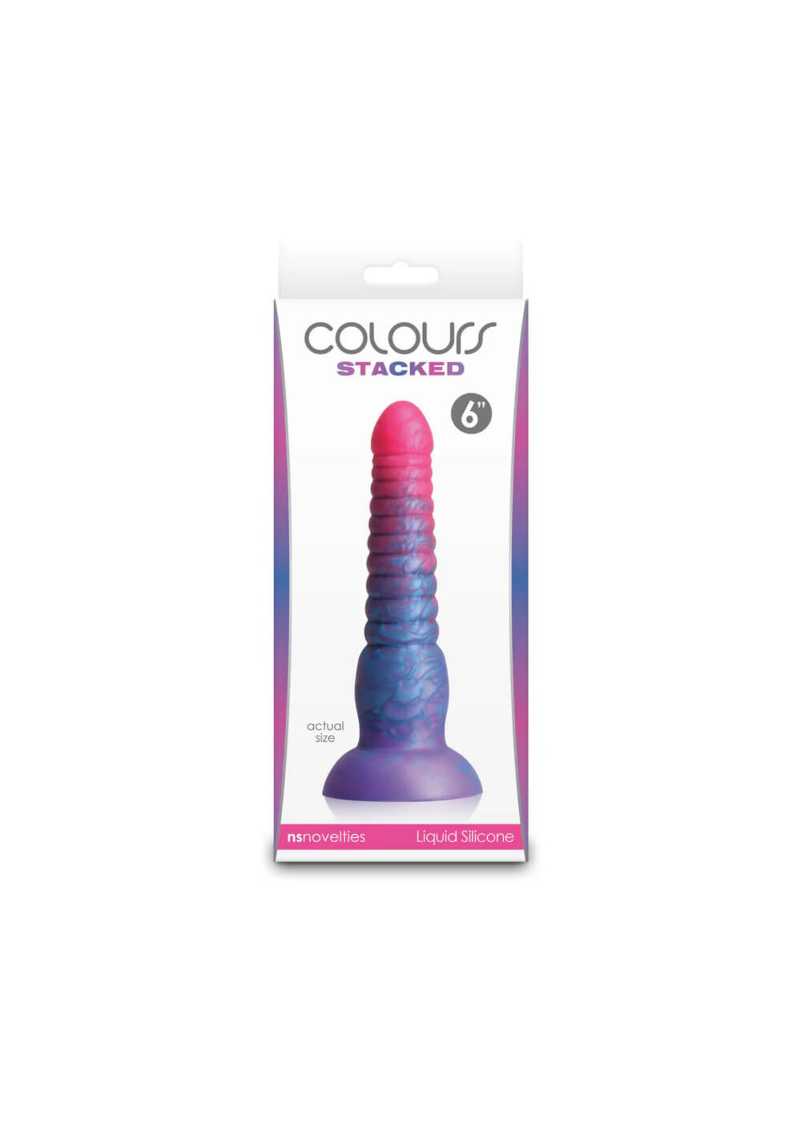 Colours Stacked Dildo