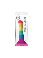 Colours - Pride Edition - 6" Wave Dildo - Rainbow